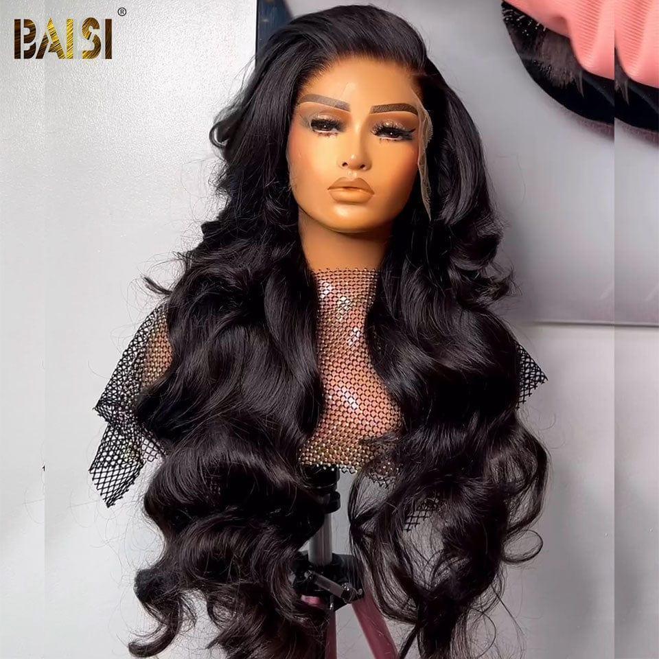BAISI 13x6 Frontal Perruque Body Wave 24 Pouce En Promo avec CODE En 100% Raw Hair D 238€ Code: FR20