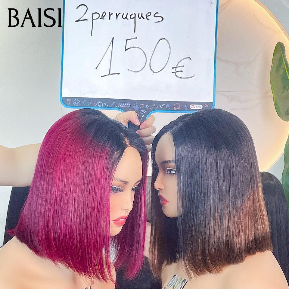 Set Baisi di 3 parrucche € 278 o 2 parrucche € 150 nel 100% di capelli umani reali MP50