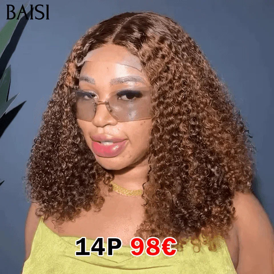 BAISI Lot de 2 perruques bob en 100% vrais cheveux humains 179 euro FR38