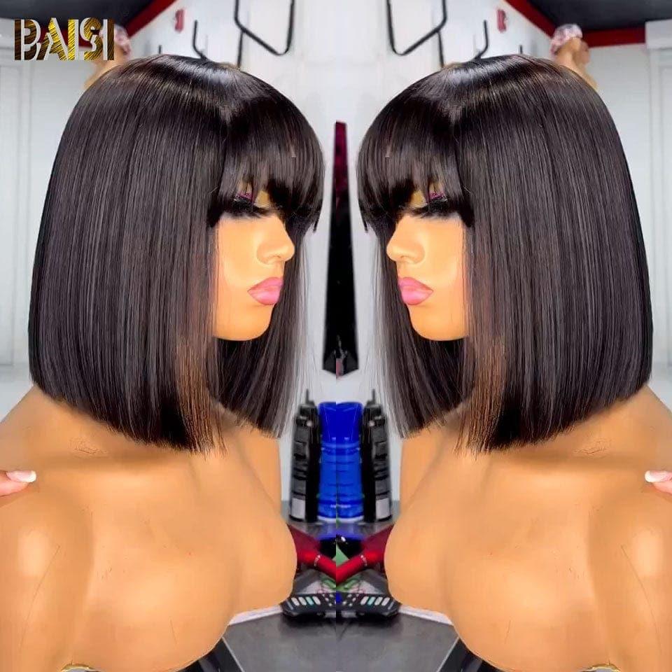 BAISI 1 Perruque 46€ water wave Fabriqué à la Machine ou 3 Perruques combinée à petit prix perruque 125€ moitié prix en 100% cheveux humains de bonne qualité livraison rapide mp50