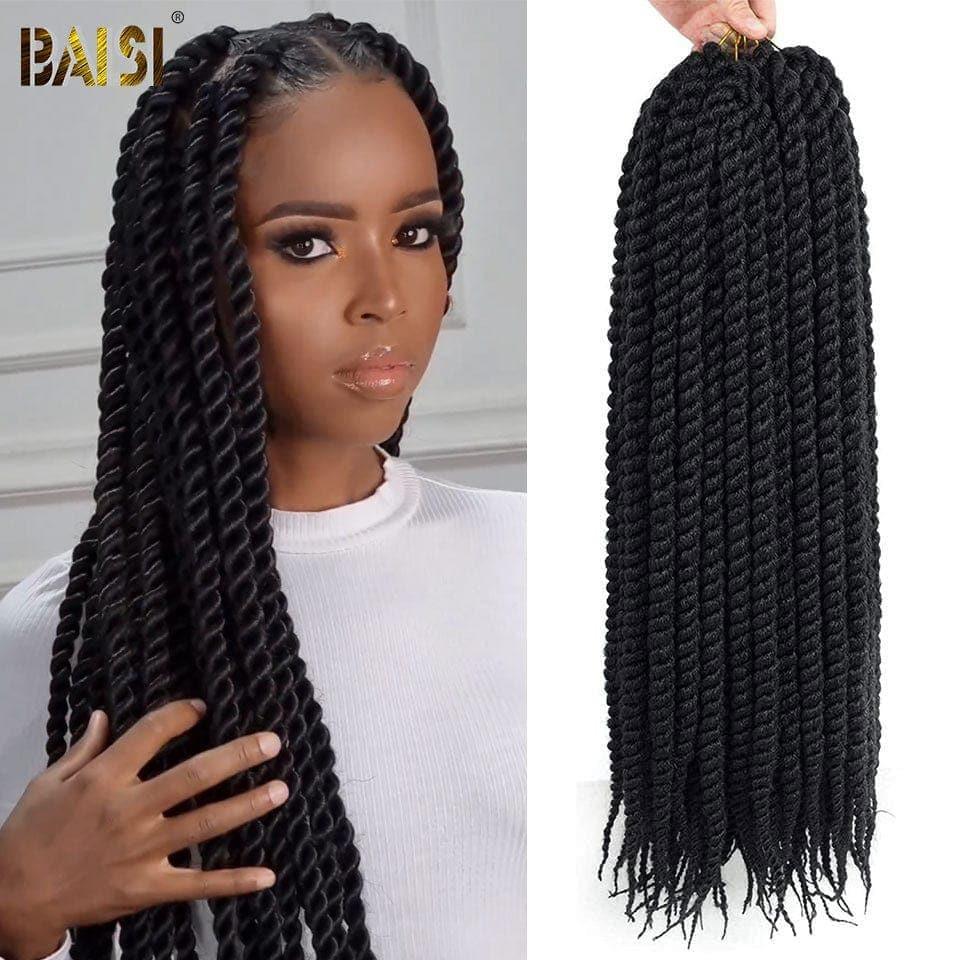 BAISI Box Mat Tranças Cornrow