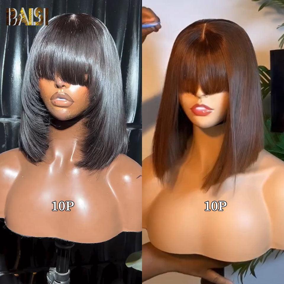 BAISI Lot De Perruque En Cheveux Humains 2 Perruques 188 euro