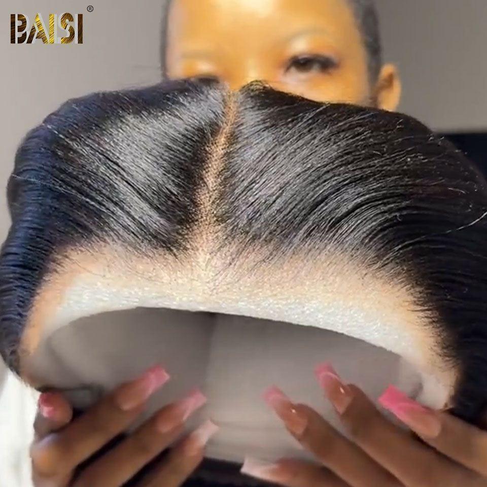 BAISI 2 Perucas €314 Sem cola Fácil de usar em cabelo 100% humano real Renda já cortada Código: VIP100