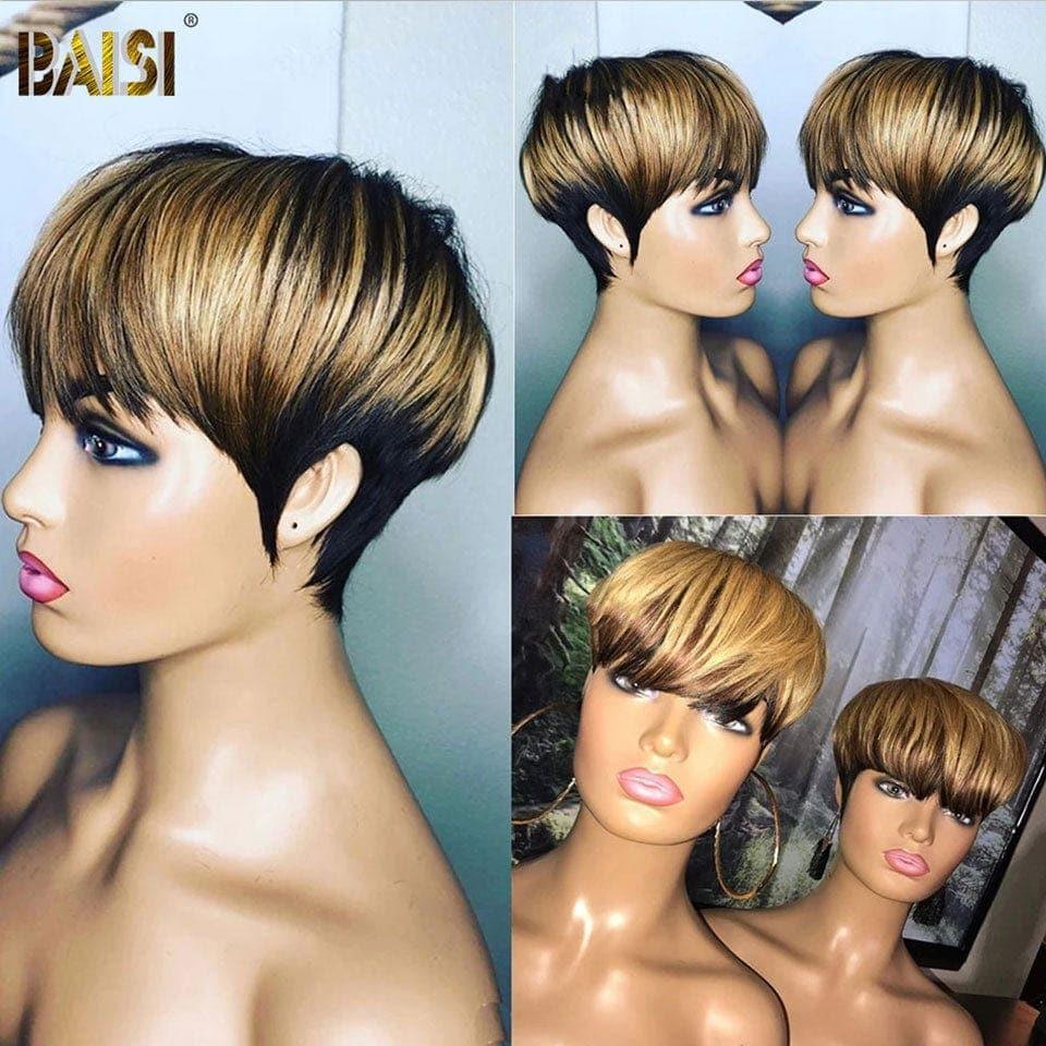 BAISI vente flash 8 perruques en 100% vrais cheveux humains 560 euros