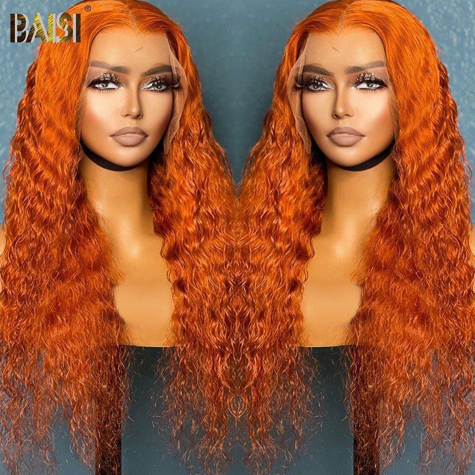 BAISI HAIR FR 2 Perruques en Gros 139€ 4x4 lace closure Lisse BOB 10 Pouces ou Lot De 3 Perruques En Couleur Orange 450€ En 100% Cheveux Humains