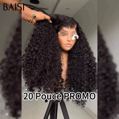 BAISI 13X4 Curly Wave Wig BLACK Mix brown 1B#30# 18 inches €179 300% Density in 100% Human Hair CODE: BAISI20