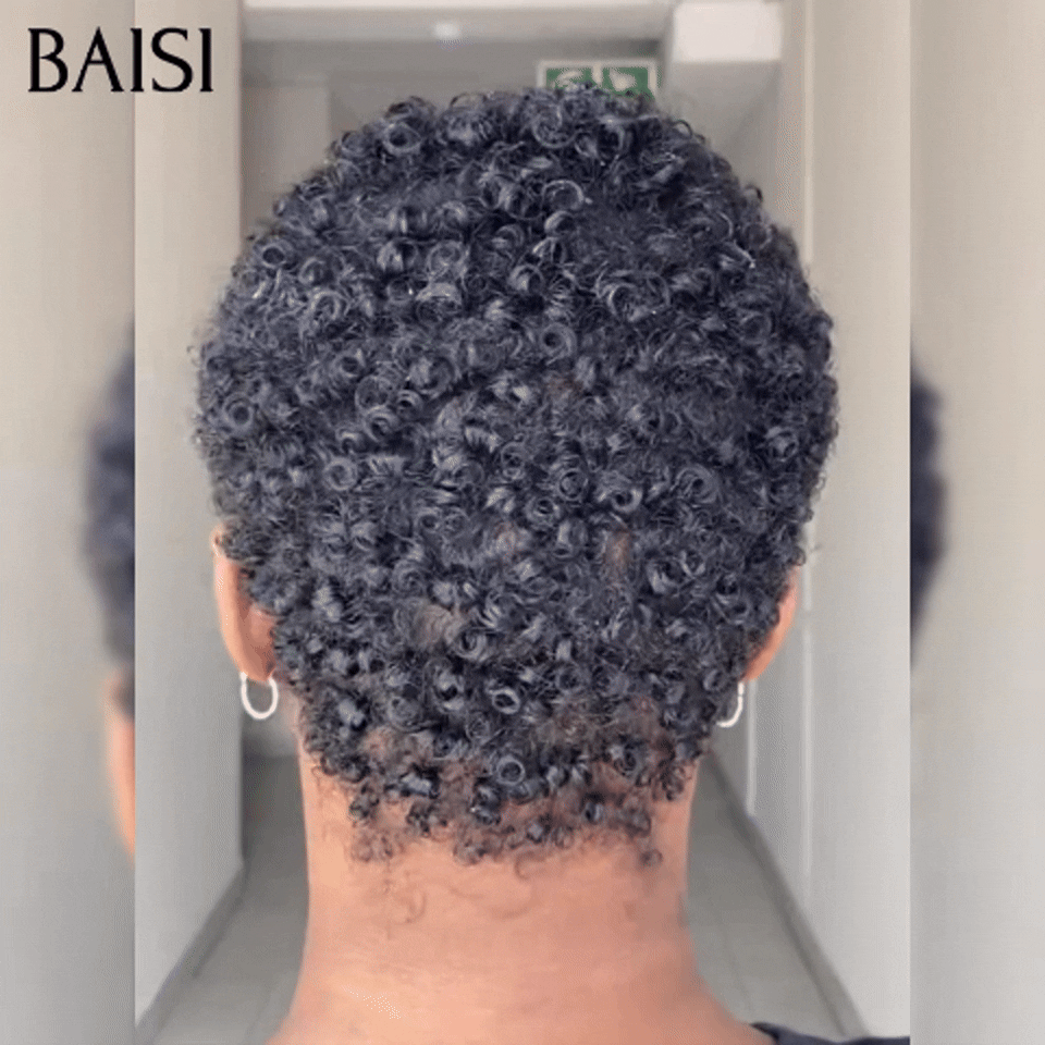 BAISI 15A SDD BONE STRAIGHT 300% density 13X4 Luxury Straight bob A1 Wigs Made by double drawn hair