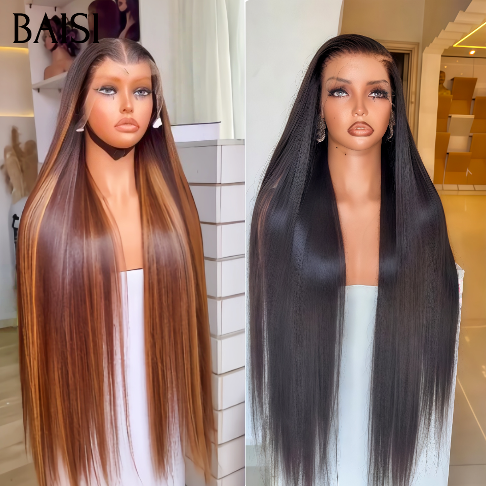 BAISI Gros Lot Liste prix en gros Perruques Modèles Mélangées Couleurs Mélangées Taille 12 18 24 et 30 Pouces Idéales Pour Revendre en 100% Cheveux Humains