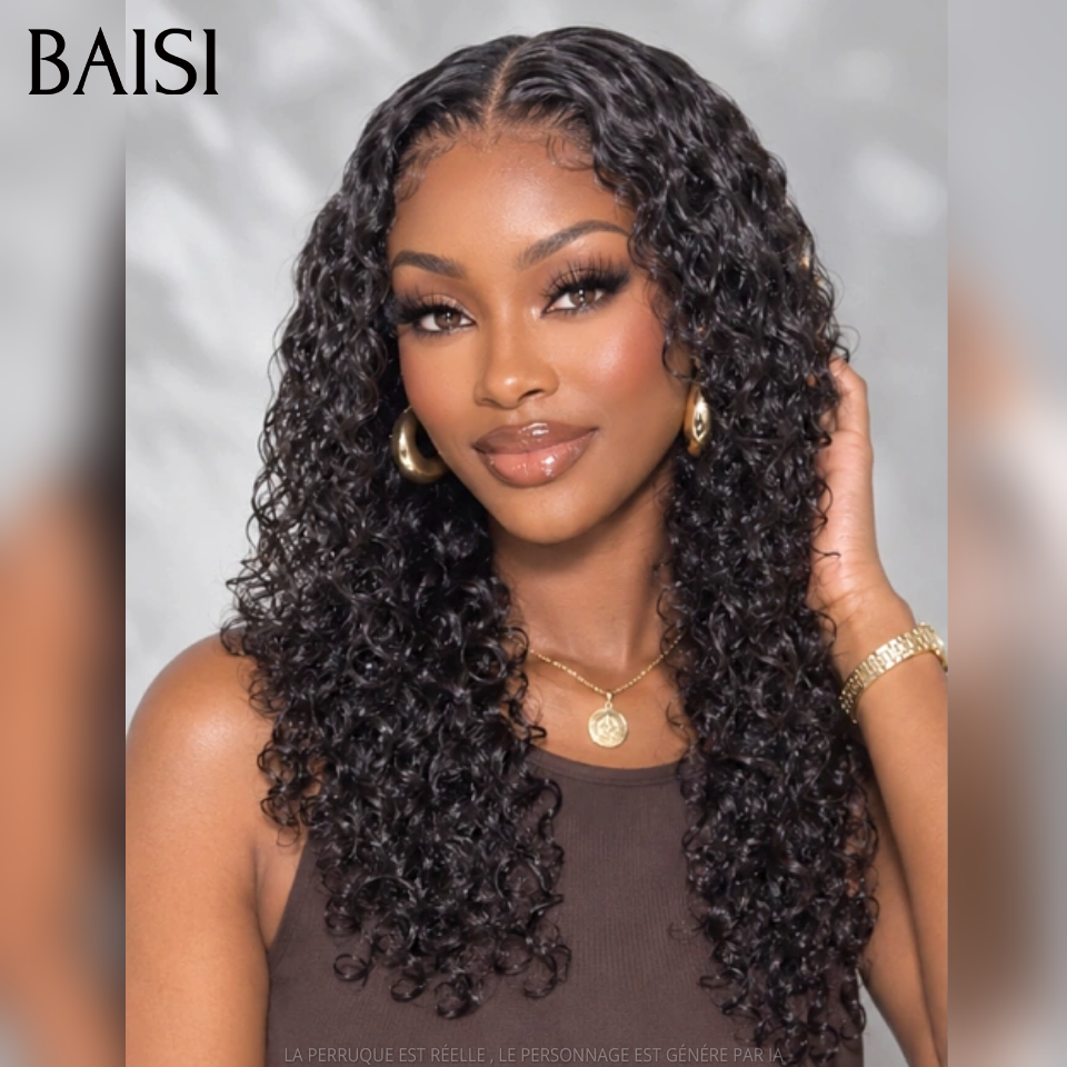 BAISI1 acheté 1 offert 159€ PRIX 13X4 lace frontal Lisse 20 Pouces Mixte Miel et curly wave 12 Pouces en promo en 100% vrais cheveux humains