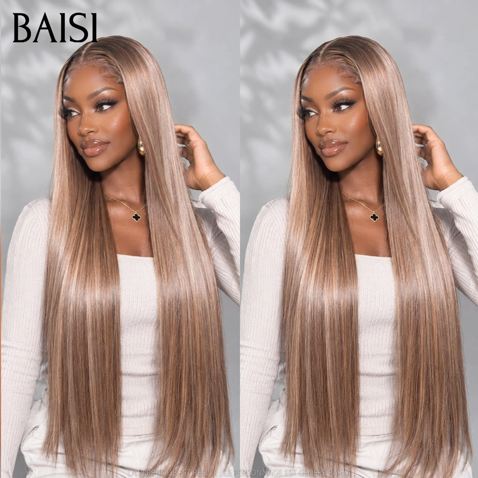 BAISI1 acheté 1 offert 159€ PRIX 13X4 lace frontal Lisse 20 Pouces Mixte Miel et curly wave 12 Pouces en promo en 100% vrais cheveux humains