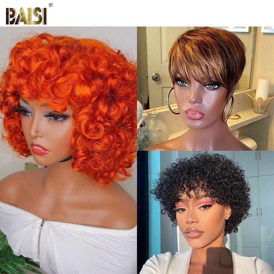 BAISI 4X4 lace Bordeau 69€ 10 Pouces ou NOIR 79€ 12 Pouces Lot de perruque 120€ en 100% cheveux humains de bonne qualité au prix abordable