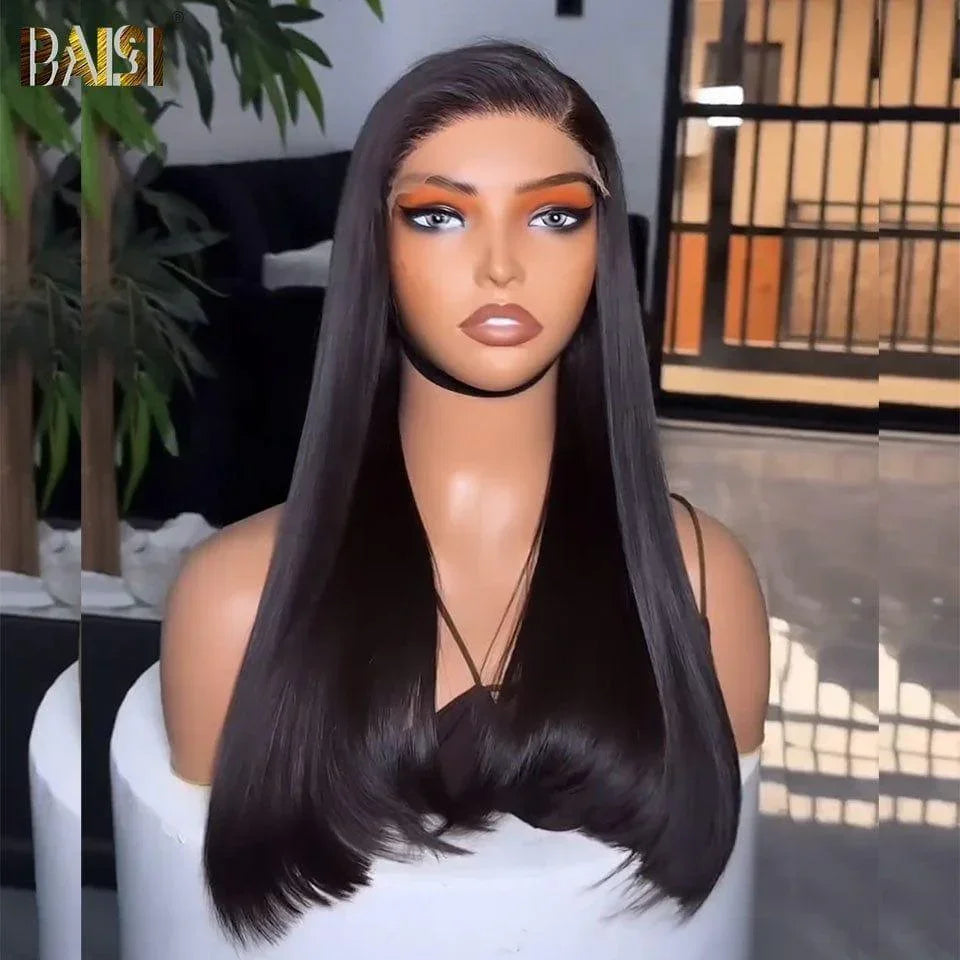 BAISI 4x4 lace closure Lisse 20 Pouces 100€ ou 3 Perruques de Luxe 450€ CODE: VIP100 Fabriquées par les cheveux double drawn en 100% vrais cheveux humains