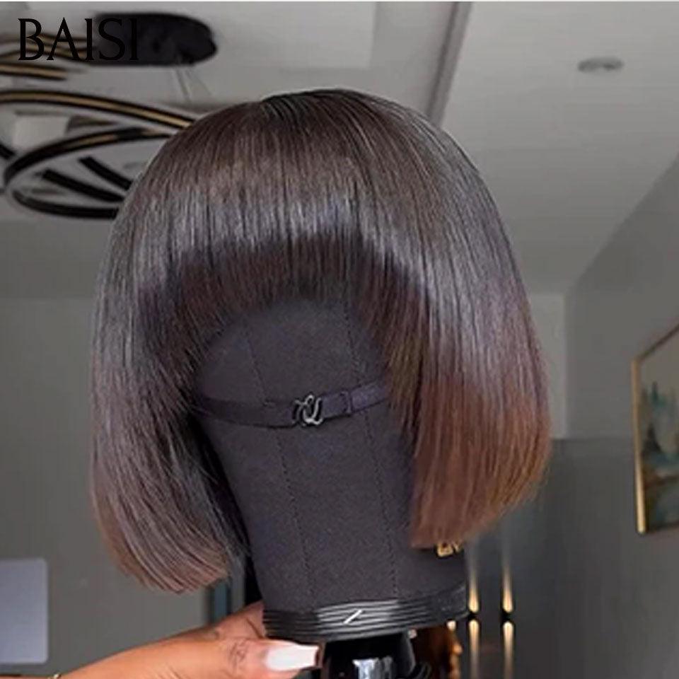 BAISI 3 perruques au choix 189€ ajouter dans le panier un par un au prix d'usine fournisseur coiffure Personnalisée boucle sans colle ou 13X4 lace ou 4X4 lace 9 différentes types de perruques pixie vente en gros pour revendre (Pas Besoin de Code)