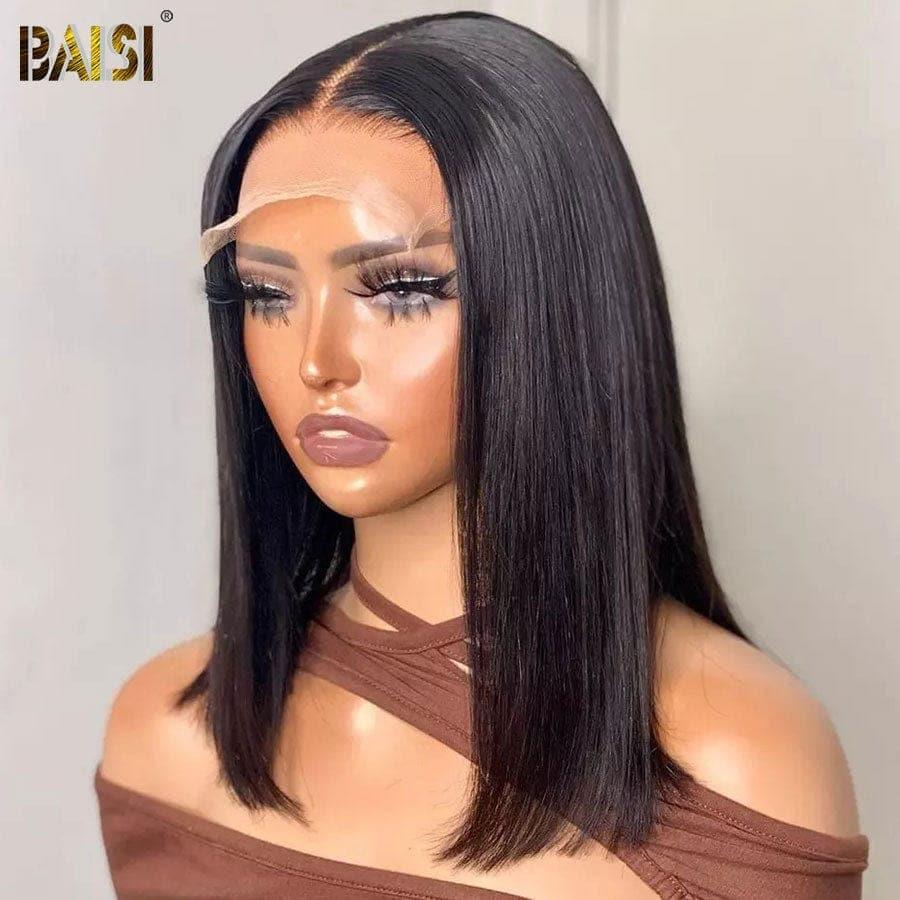 BAISI Conjunto de 5 perucas retas em cabelo 100% humano real 400 euros ou 13X4 065C 16 Polegadas € 109, código: VIP100