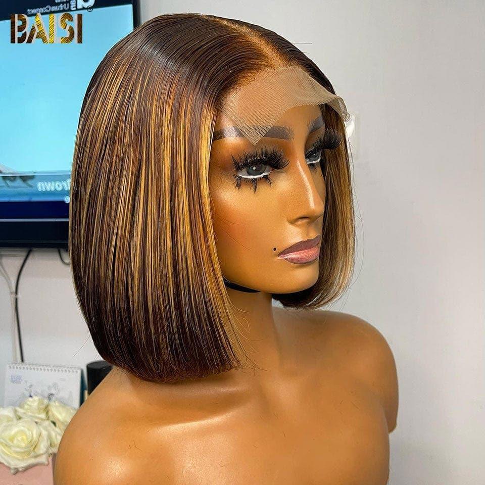 BAISI Lot de 2 perruques PROMOTION en 100% vrais cheveux humains 164€ ET 120€ (pas besoin de code)