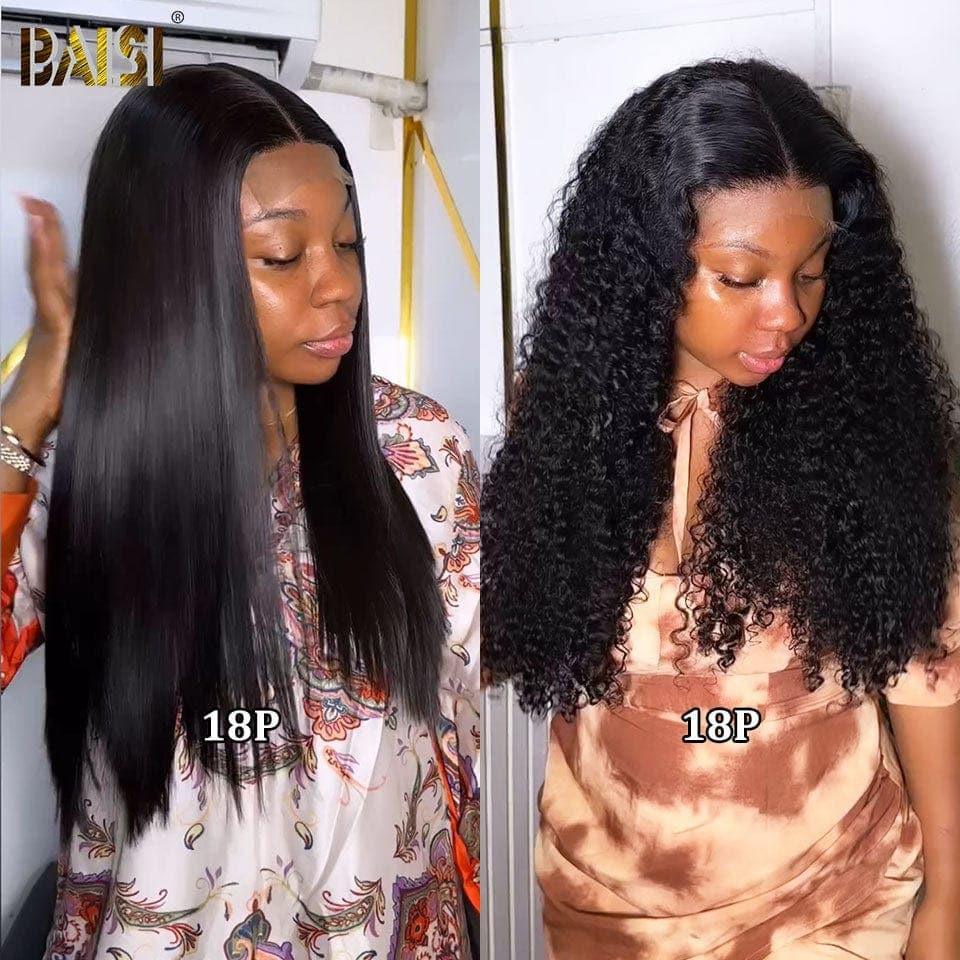 BAISI 2 Perruques de Luxe Closure 250€ Fabriquées par les cheveux double drawn en 100% vrais cheveux humains