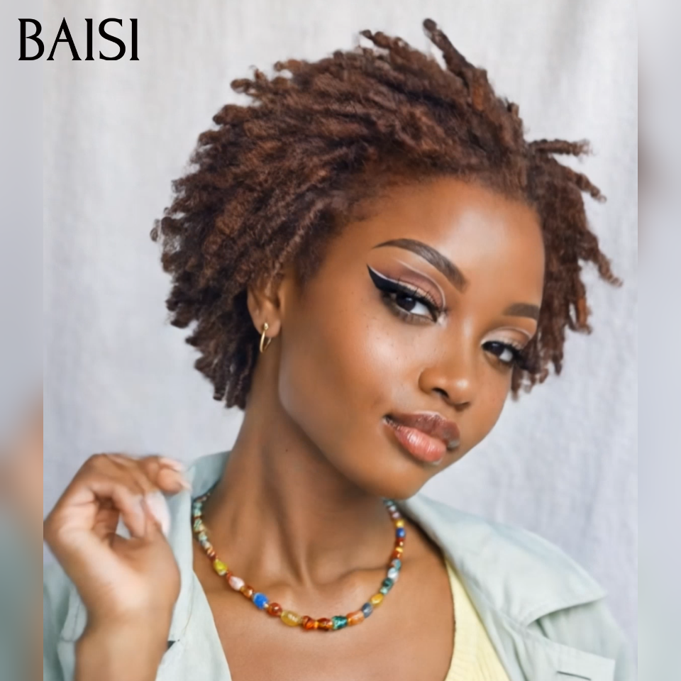 13x4 lace frontal Perruque Pixie pour l'été 68€ Moitié prix produit en couleur Mixte Marron en 100% Cheveux Humains