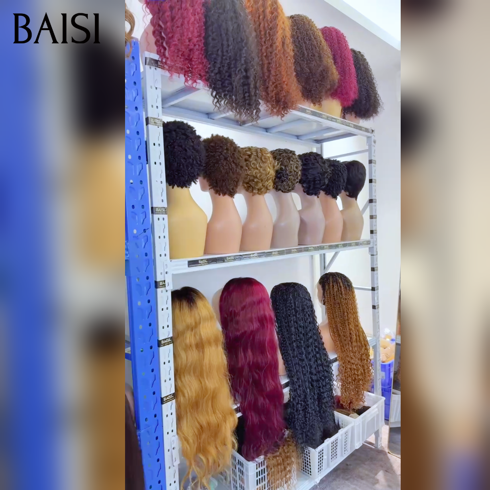 BAISI Fournisseur grossiste 10 perruques 150€ (32p+24p+14p+10p)différentes couleurs promotion valise aujourd'hui stock pas bcp blended humains hair sans retour