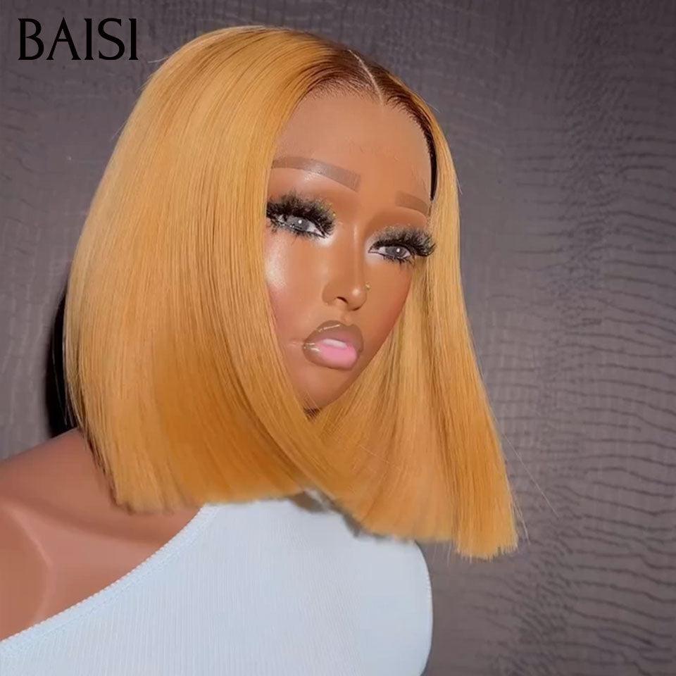 BAISI 3 perruques au choix 199€ 100% vietnam hair ajouter un par un dans le panier prix d'usine fournisseur en France TVA 0€ 48H arrivé 2X6 lace Lisse bob 8 Pouces 9 couleurs différentes (Pas Besoins De Code)
