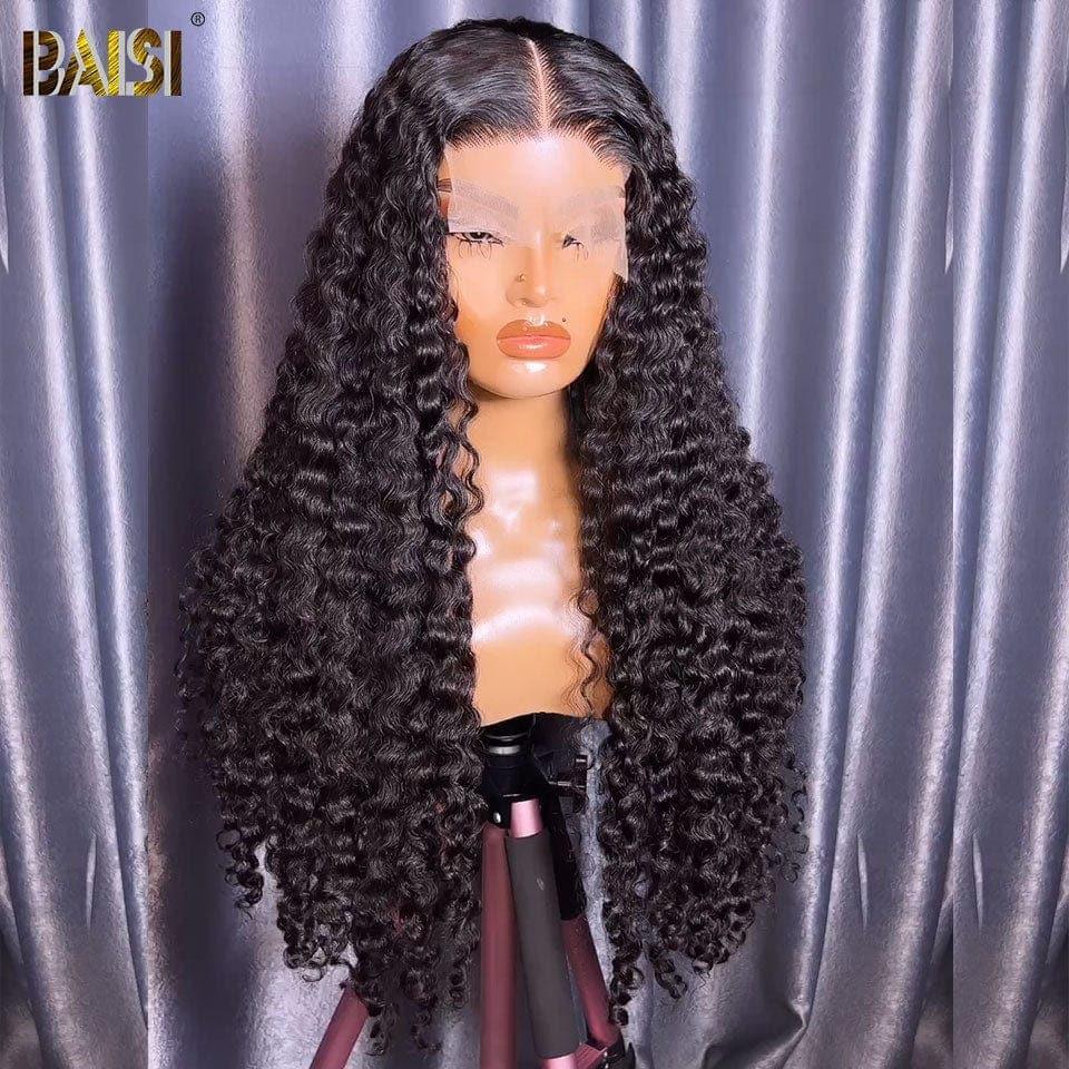 BAISI Lot De 6 Perruques Longue Abordable 645 Euro ou 2 perruques 2X6 laces Lisse 20 Pouces et avec frange 18 pouces de luxe En 100% Cheveux Humains MP50