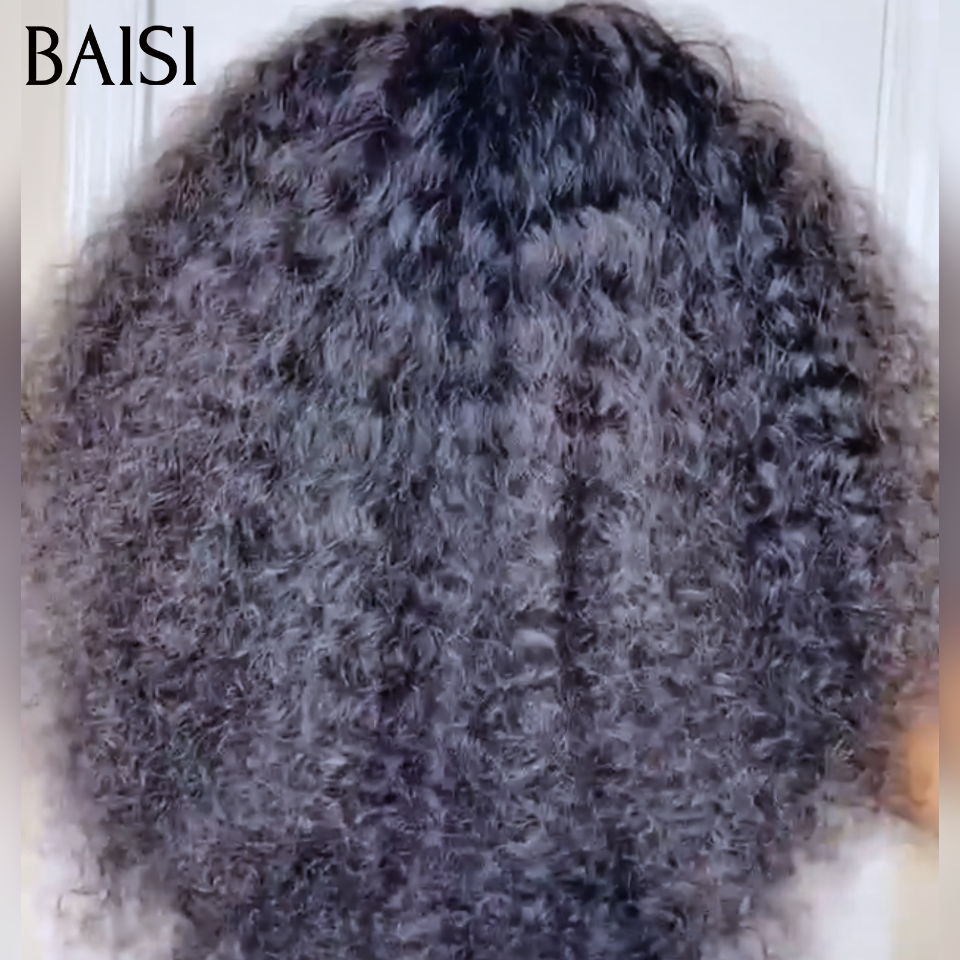 13x4 lace frontal Perruque curly wave 20 pouce 100€ raw hair NOIR 100% bonne qualité en 100% Cheveux Humains
