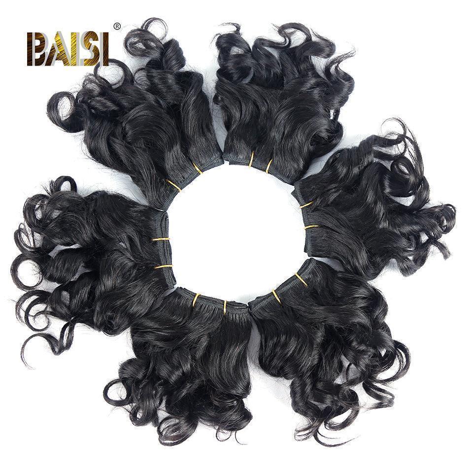 BAISI 6 Tissages Cheveux Vierges Loose Wave 75€ NOIR en 100% cheveux humains
