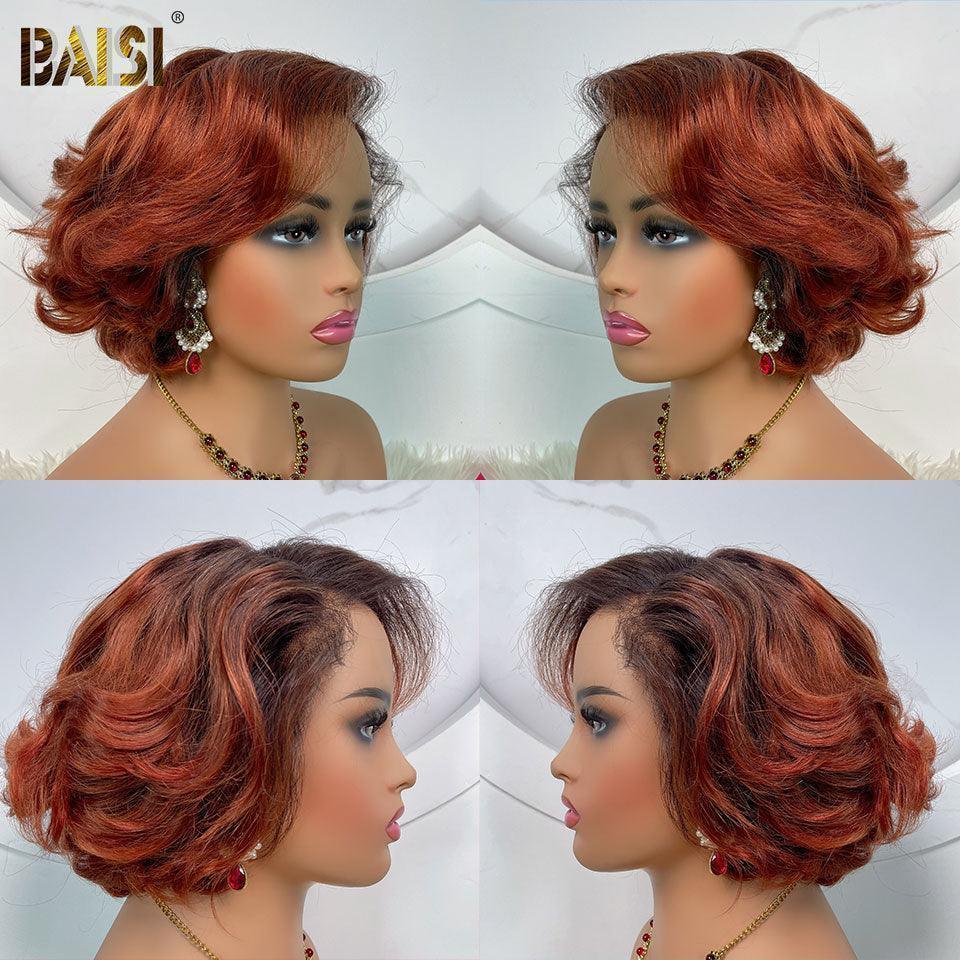 BAISI lace closure egg wave 12 Pouces 76€ ou 6 Perruques en FRANCE 600€ PRIX en promo en 100% vrais cheveux humains, Code: FR20