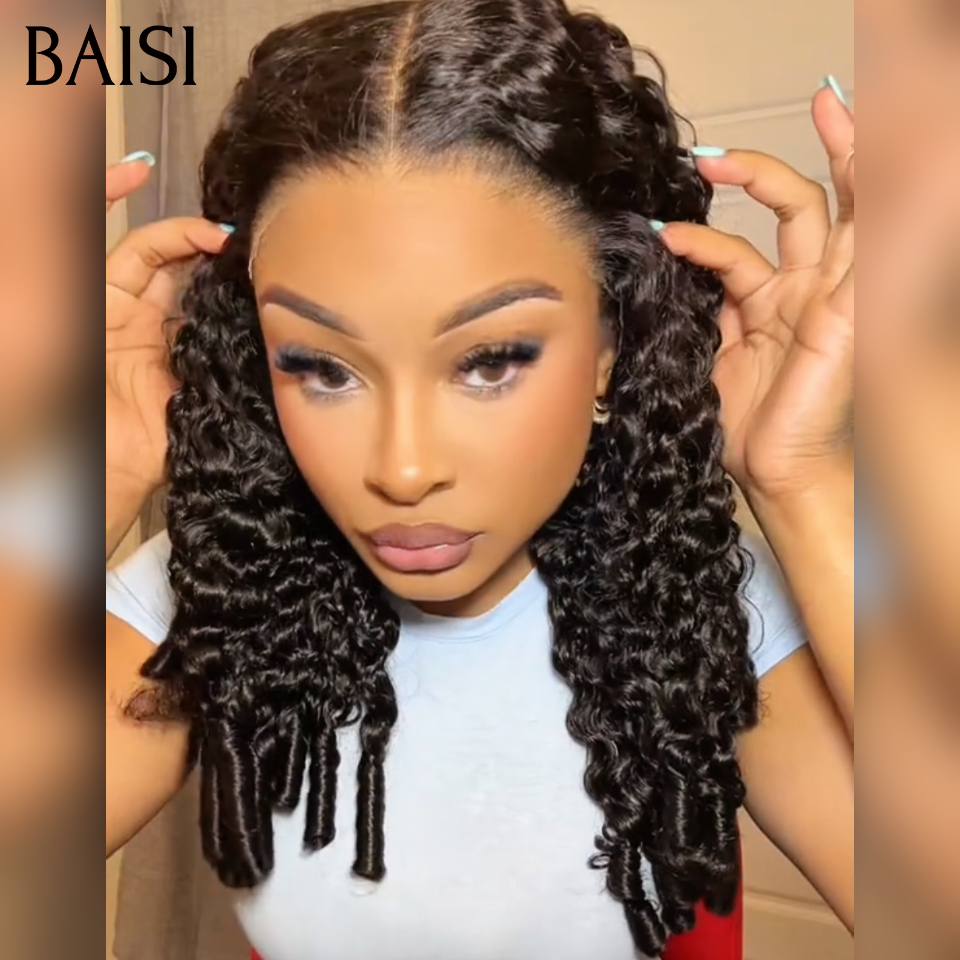 BAISI 13x4 peruca lace ondulado solto 250% densidade 20 polegadas 200€ em 100% cabelo humano indiano/brasileiro de boa qualidade BS65