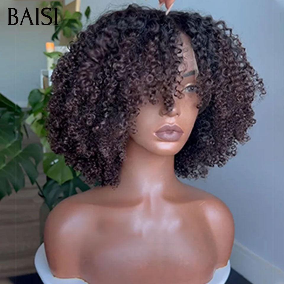 BAISI 3 perruques au choix 189€ ajouter dans le panier un par un au prix d'usine fournisseur coiffure Personnalisée boucle sans colle ou 13X4 lace ou 4X4 lace 9 différentes types de perruques pixie vente en gros pour revendre (Pas Besoin de Code)