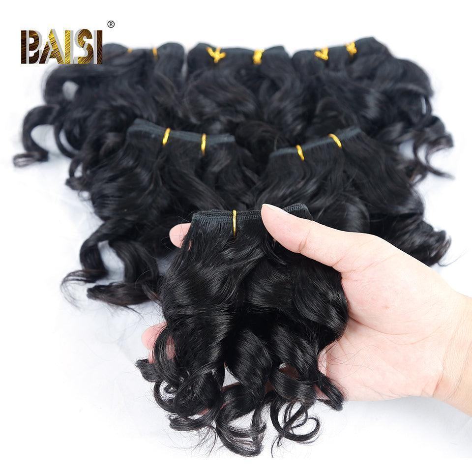 BAISI 6 Tissages Cheveux Vierges Loose Wave 55€ NOIR en 100% cheveux humains
