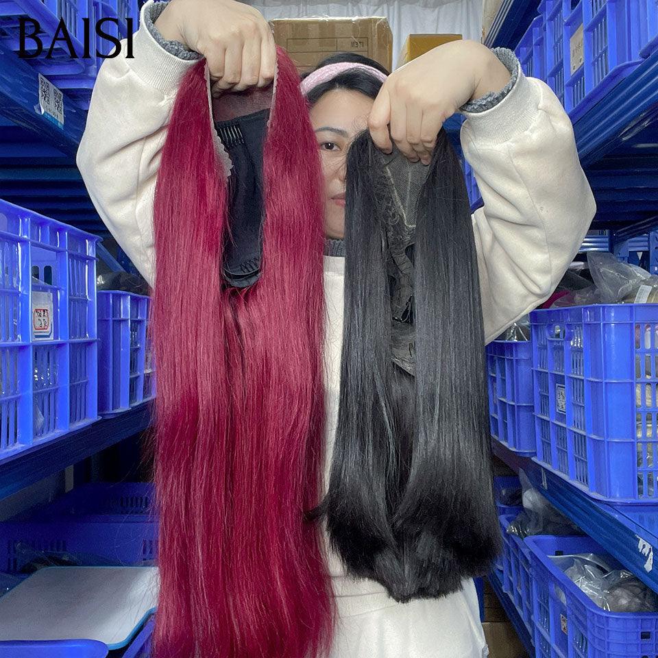 BAISI vente flash 2 perruques 200€ 13X4 lace 99J# 18 pouces et noir 12 pouces ou 4 perruques en 100% vrais cheveux humains 700 euro MP50