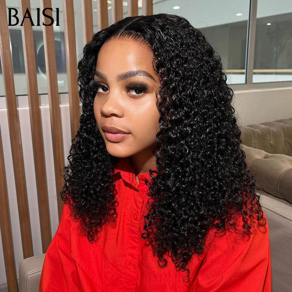 BAISI 4 Perruques 239€ 4 types de perruques différents ou 13x4 Frontal Perruque Body wave 16 pouces en Couleur Rouge-violet Mix Blonde en 100% Raw Hair VIP100