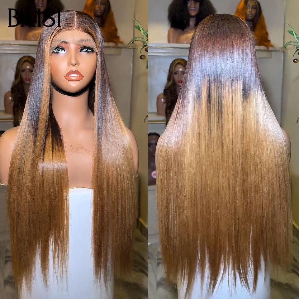 BAISI 2 Pelucas SIN pegamento Cuerpo ondulado y ondulado rizado para revender 275€ 18 pulgadas en cabello humano 100% real VIP100