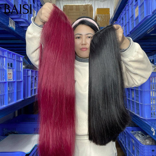 BAISI vente flash 2 perruques 200€ 13X4 lace 99J# 18 pouces et noir 12 pouces ou 4 perruques en 100% vrais cheveux humains 700 euro MP50