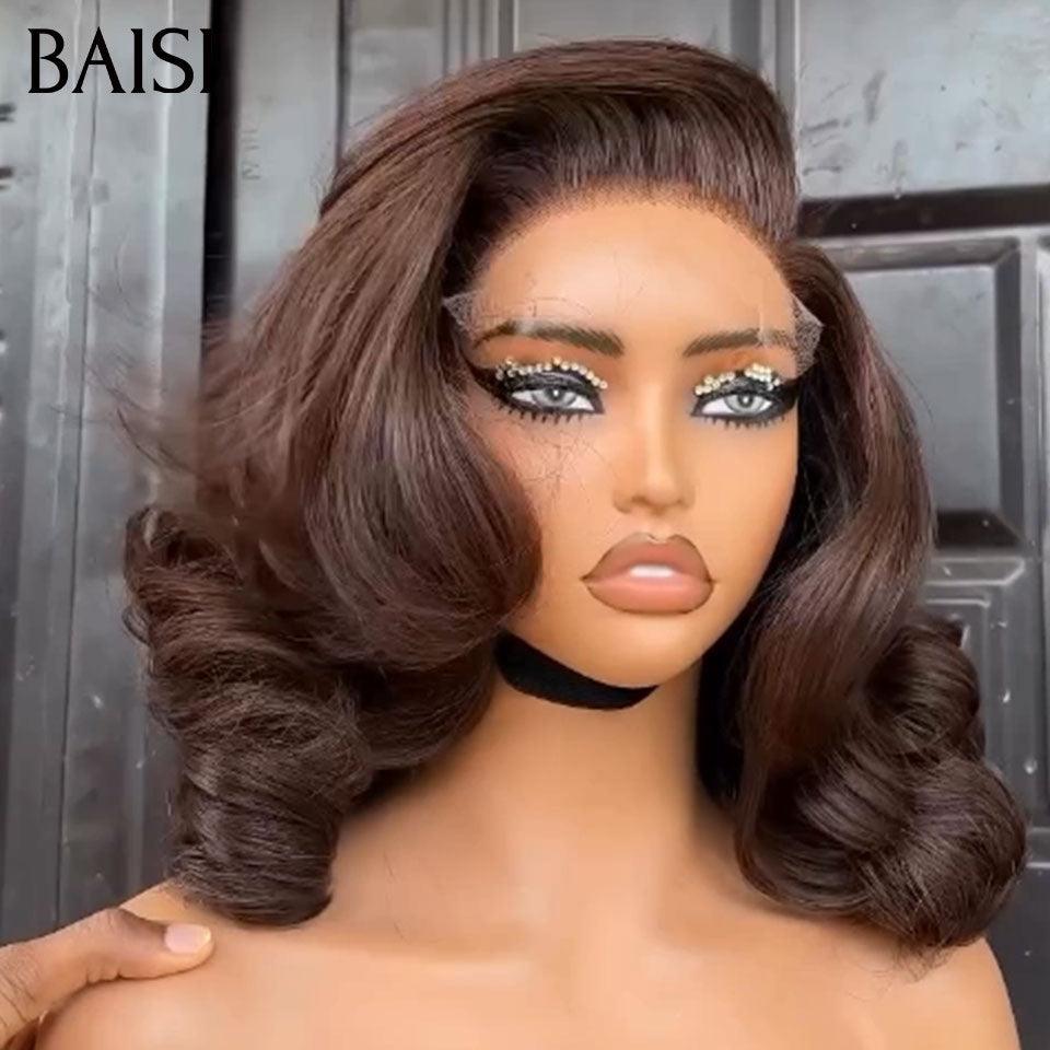 BAISI Perruque cheveux humains top qualité originale collection promotion vente offre flash limité BS65 4 Perruques 449€