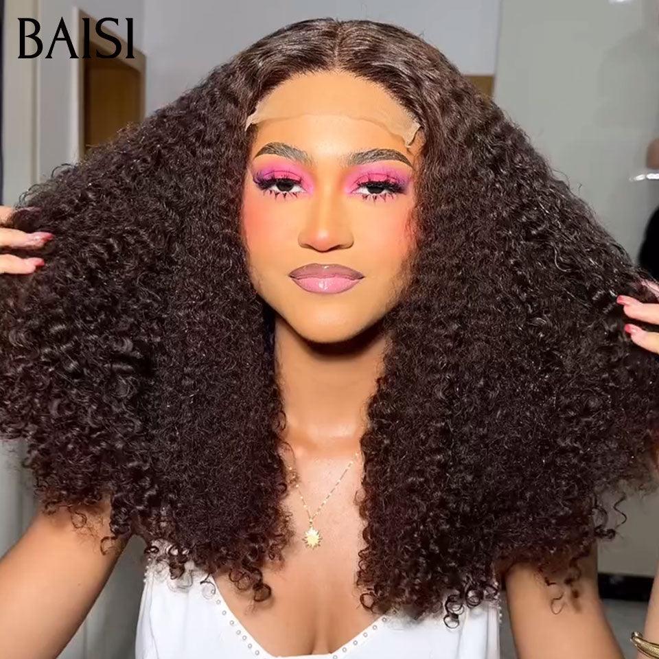 BAISI 2 Parrucche SENZA colla Onda corporea e ondulata da rivendere €275 18 pollici in capelli umani veri al 100% VIP100