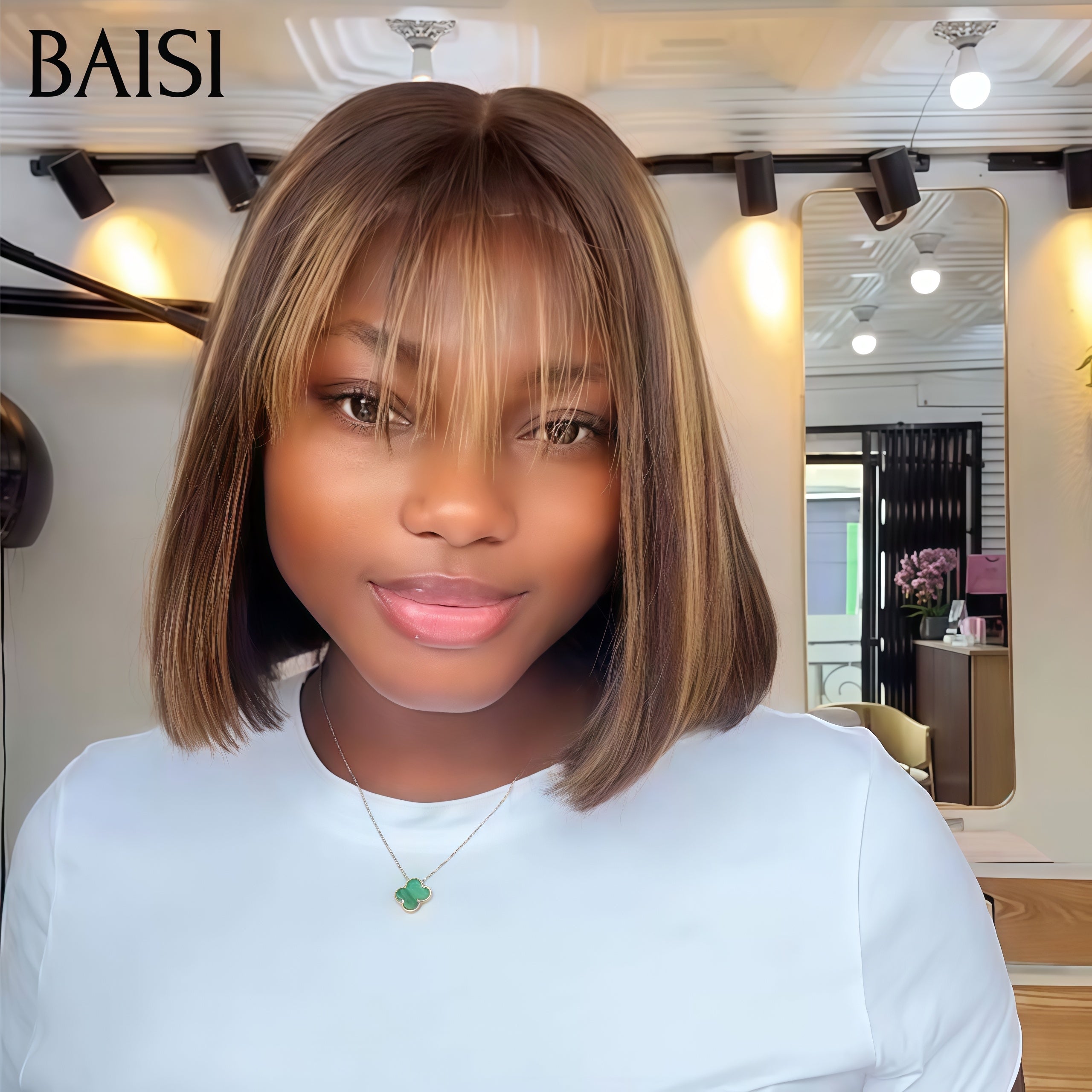 BAISI HAIR FR 2 Chinesische Schnitte Schwarz Plus Rot 99€ In 100% Echthaar (Kein Code erforderlich)