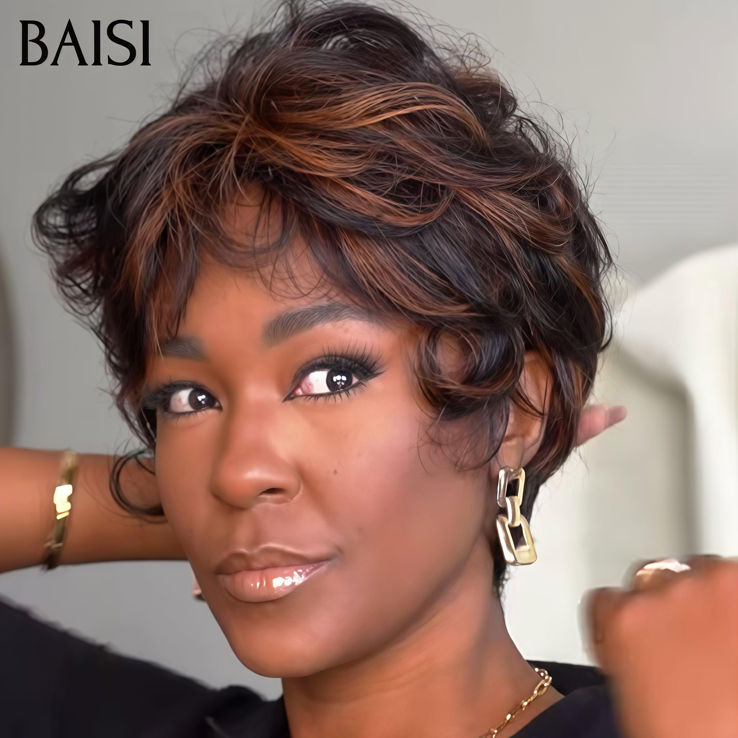 BAISI Big Promo máquina de corte pequeño hecha en cabello 100% humano #026 FR38