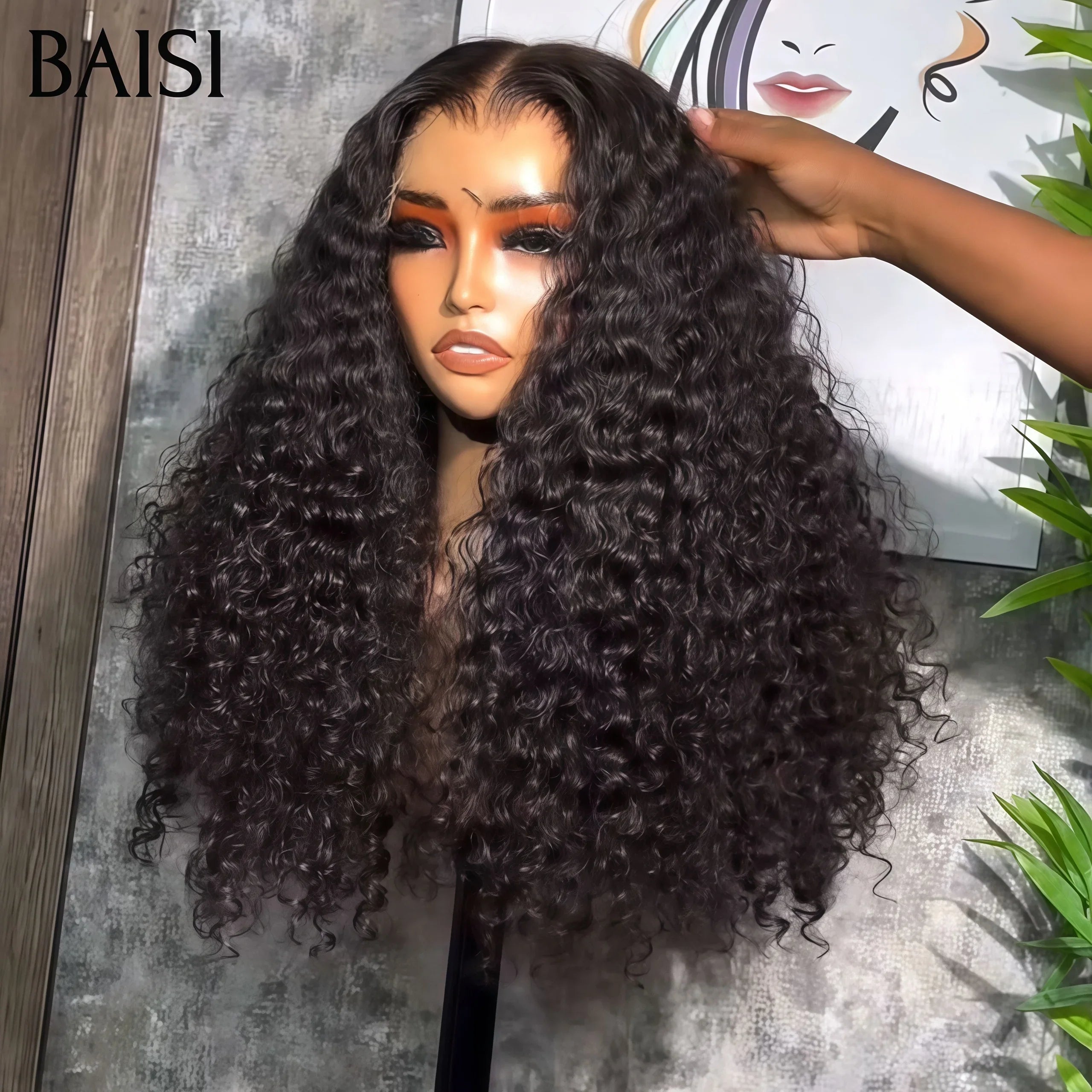 BAISI Kaufen Sie 5 Stück FACTORY PRICE 13x4 Lace Frontal Wig Loose Wave Brown #4 In 100% Echthaar (kein Code erforderlich)