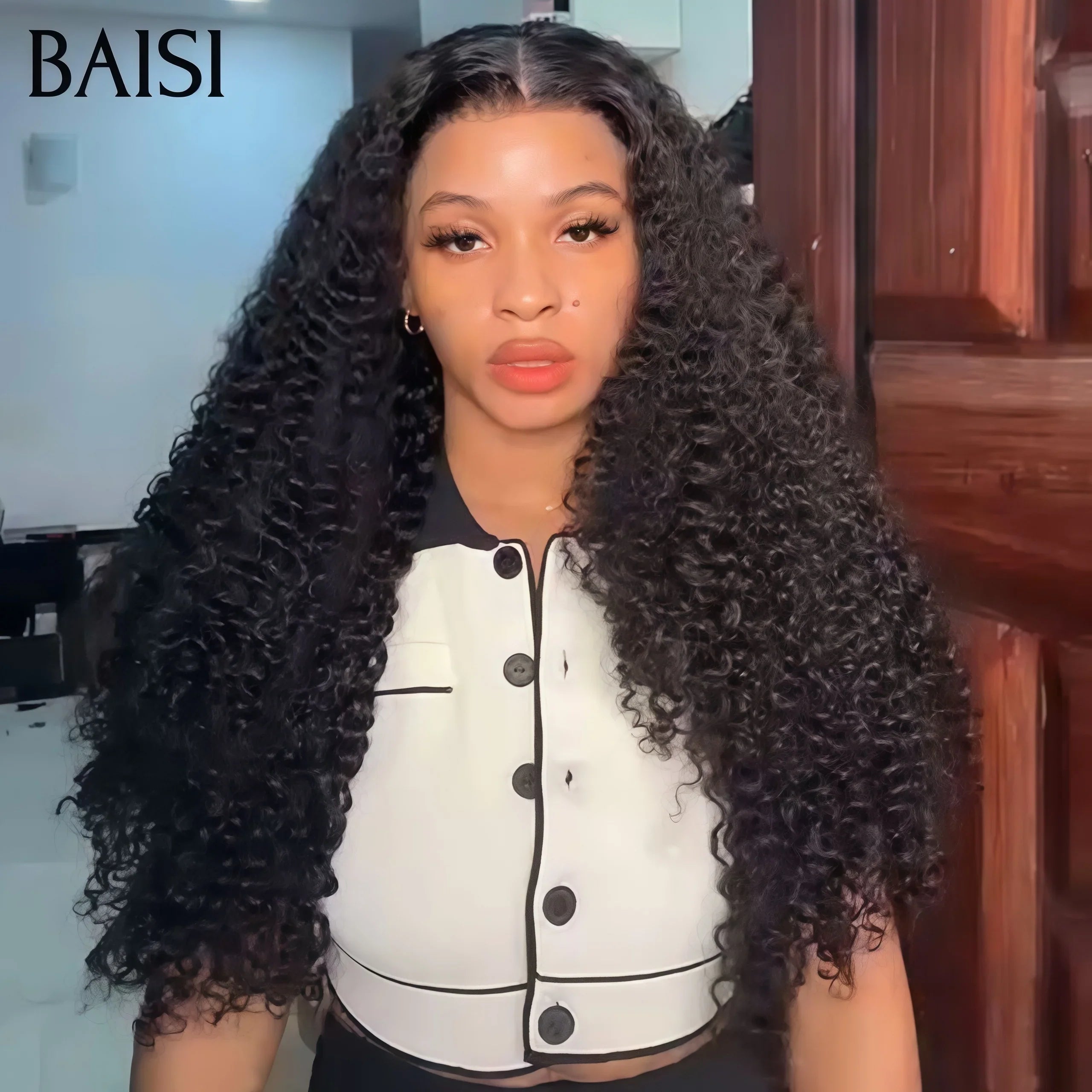 BAISI Achetez 2 perruques minimum au prix d'usine fournisseur 13X4 lace frontal deep wave 24P 129€ ou 4X4 lace closure 30 pouces ou 2X6 lace 12 pouces bob lisse en France TVA 0€ en 100% vrais cheveux humains (Pas Besoin De Code)