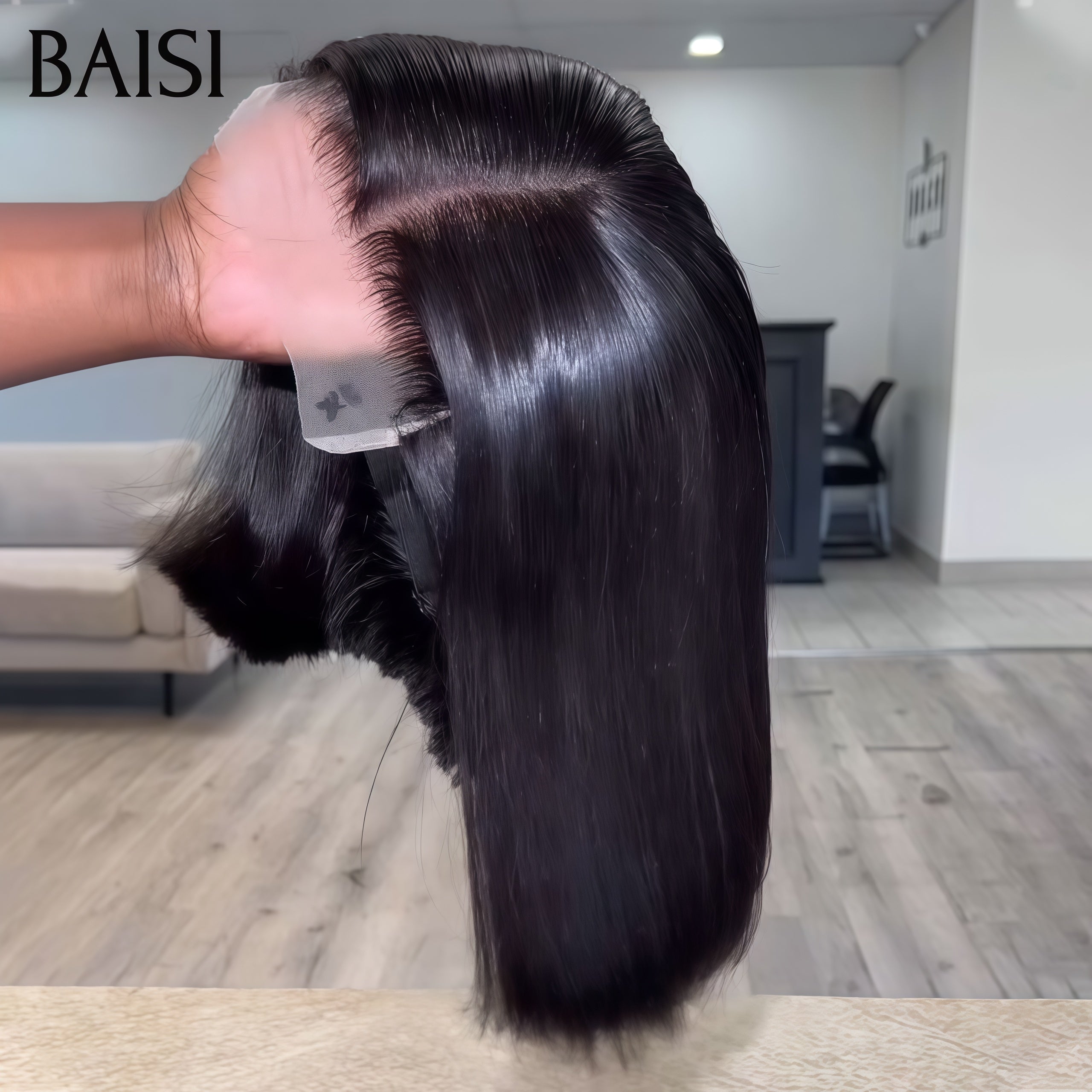 BAISI 4x4 lace closure lisse 10 pouces 76€ ou Perruque Conbinée A Prix Abordable 319€ Pour Quatre Perruques Lot 2 VIP100