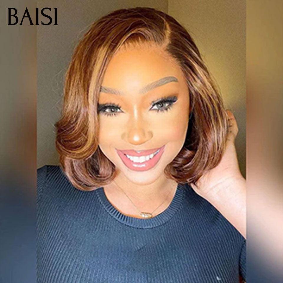 BAISI 3 perruques au choix 189€ ajouter dans le panier un par un au prix d'usine fournisseur coiffure Personnalisée boucle sans colle ou 13X4 lace ou 4X4 lace 9 différentes types de perruques pixie vente en gros pour revendre (Pas Besoin de Code)