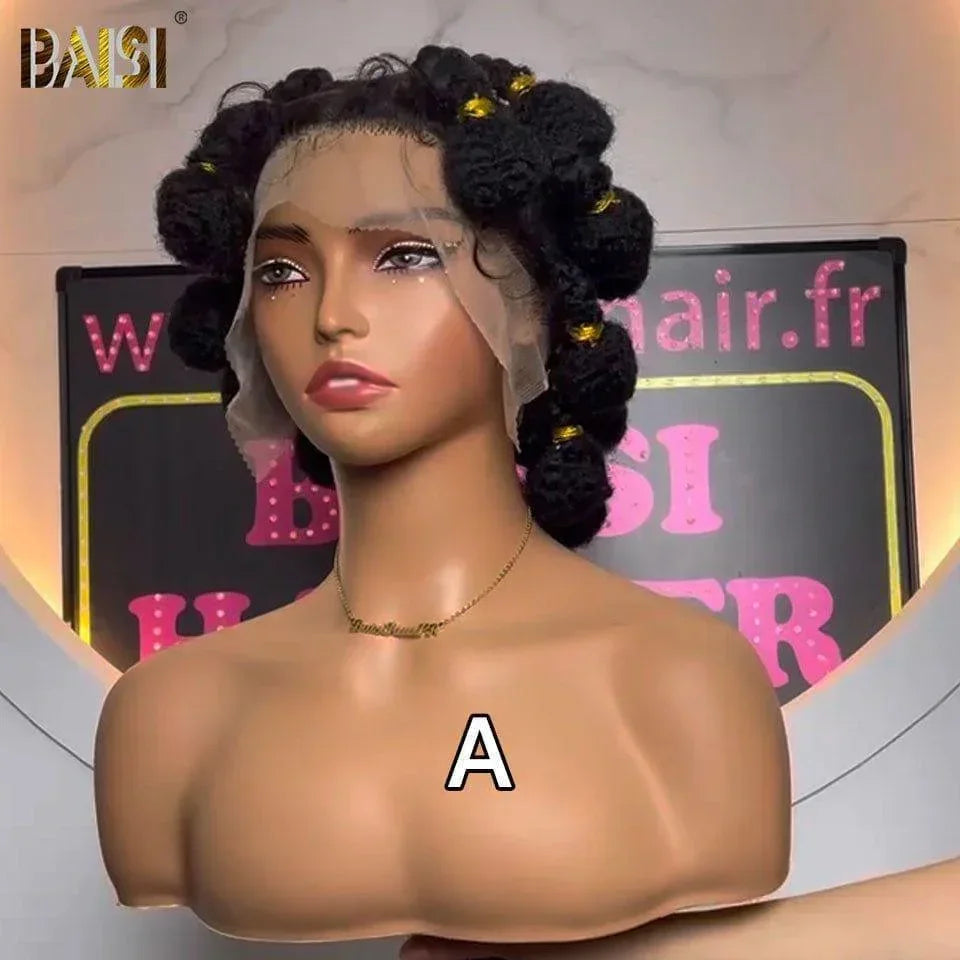 BAISI Cinco Perucas Diferentes Caixa Tranças Trança de Cabelo Sintético BS120