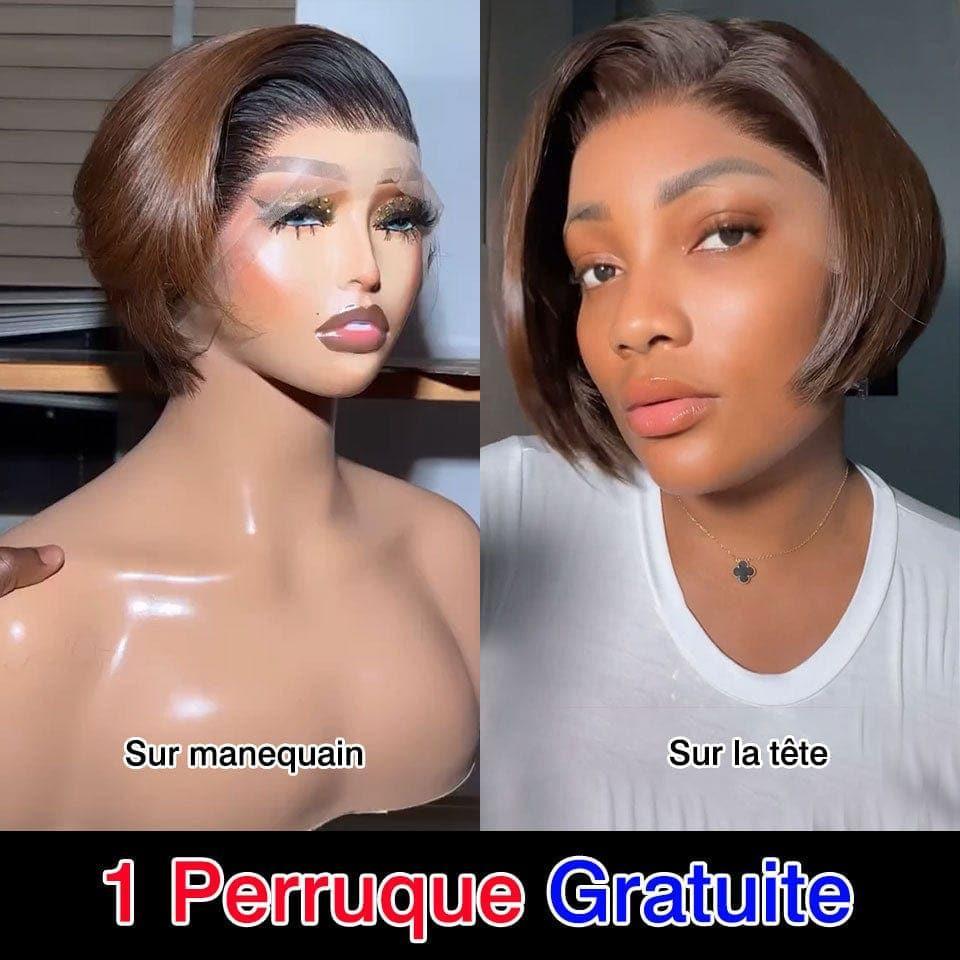 BAISI Oferta de 2 perucas verdadeiramente grátis (Compre 2 + 2 grátis) Presentes surpresa de Natal para o seu pedido hoje só amanhã presentes limitados (À venda com uma peruca pelo menos para entrega) PRESENTE A