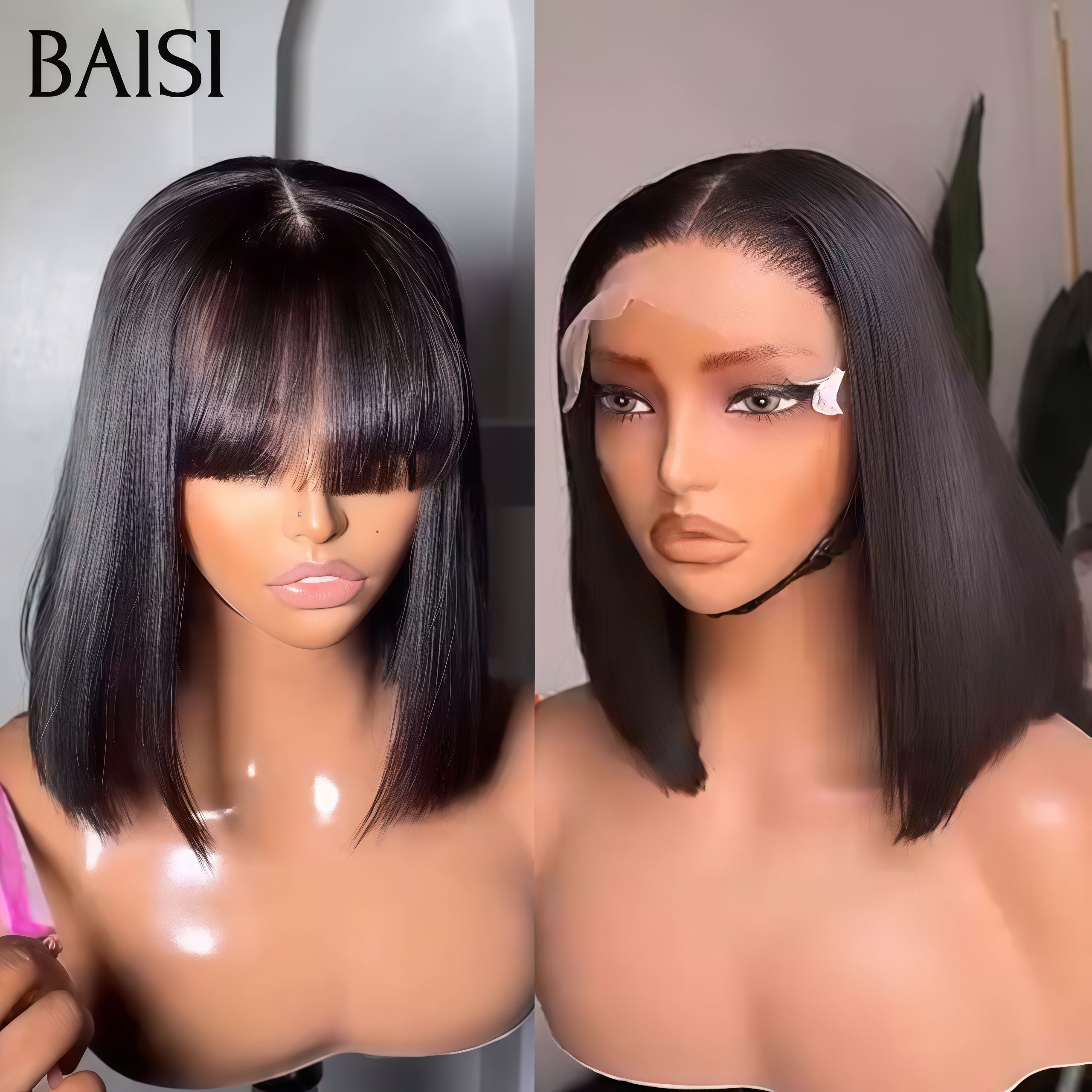 BAISI HAIR FR 4 Perücken zum Fabrikpreis Zu erschwinglich 252€ (kein Code erforderlich) B