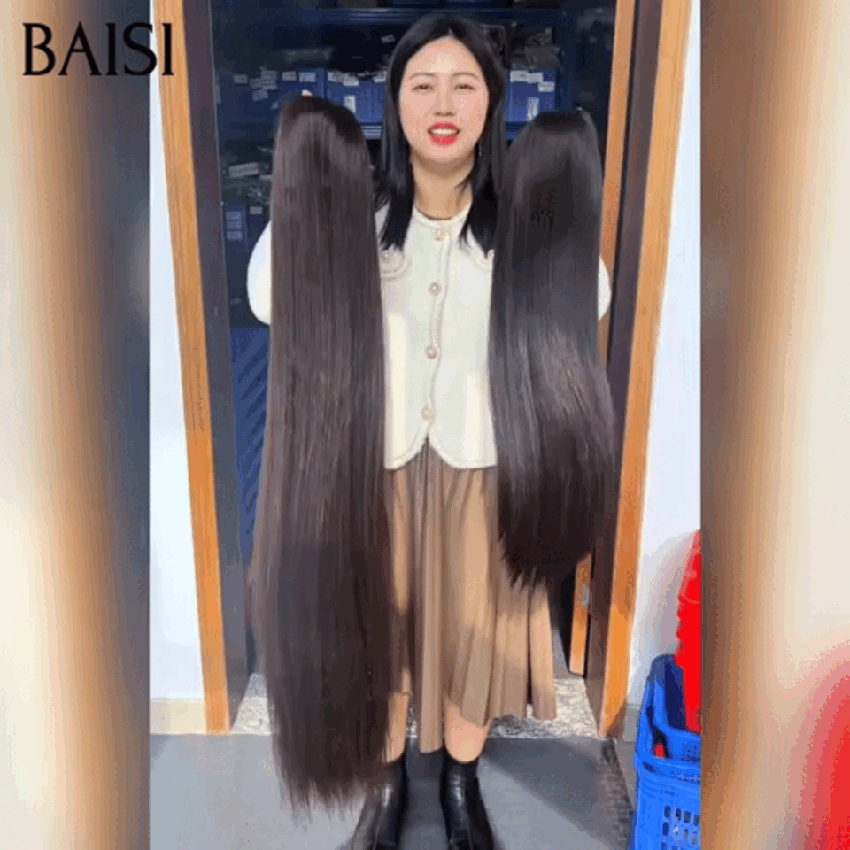 BAISI 13X4 lace frontal Perruques Lisse 20 pouces 128€ PROMO en France en 100% vrais cheveux humains