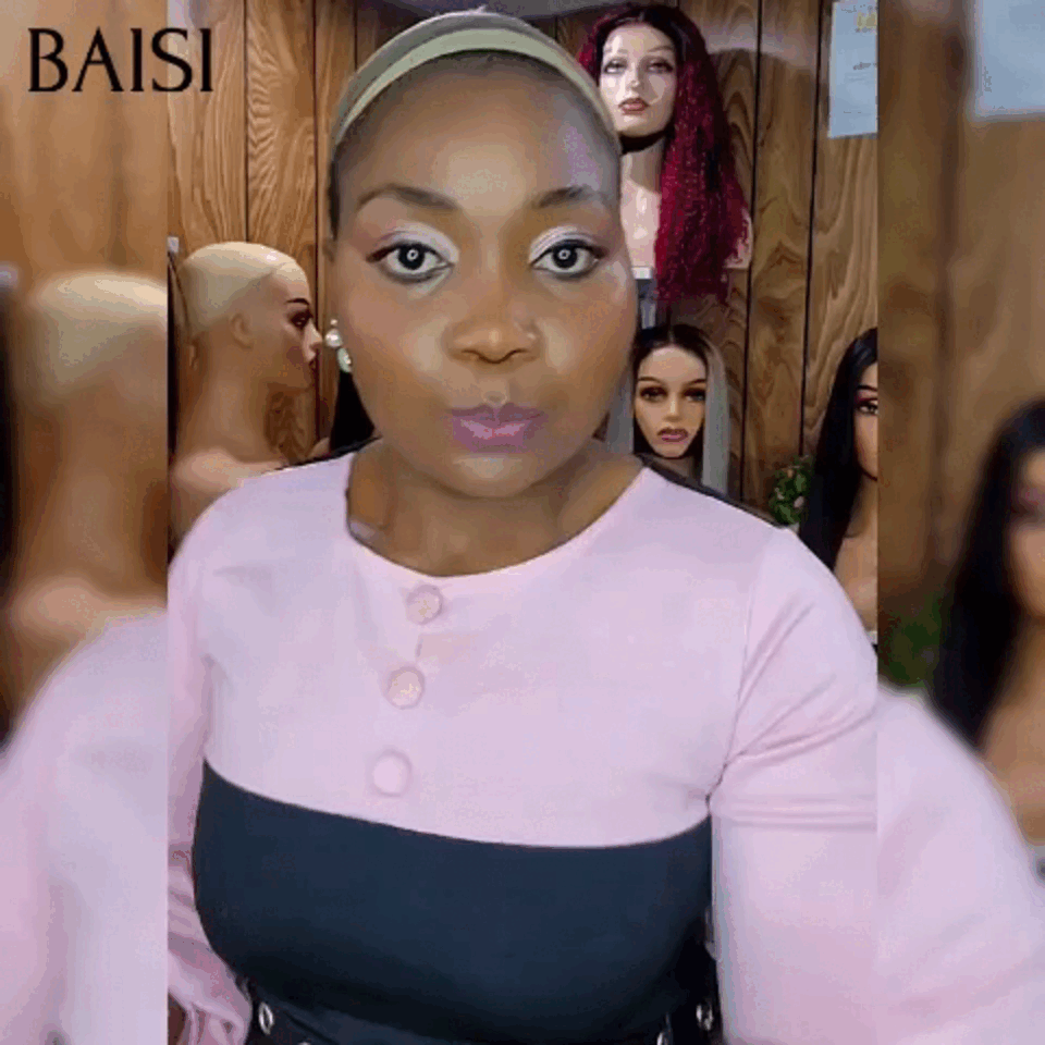 BAISI Nouvelle Arrivée Promo Full lace 159€ avec cx huoiffure tressée natte Longue Coiffure natte chignon bun 100% Cheveux humain