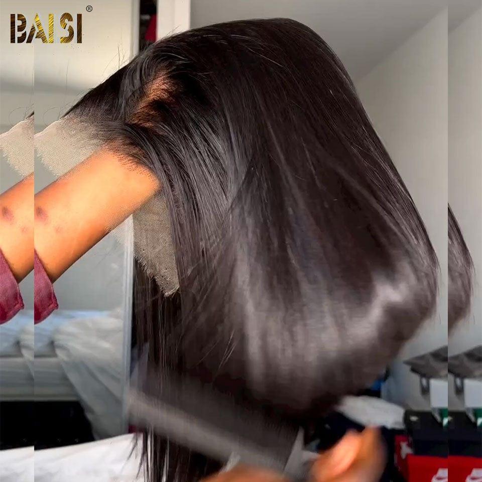 BAISI Achetez 2 perruques minimum au prix d'usine fournisseur perruques 100% raw hair cheveux humains facile à revendre Achetez plus de 2 Pièces PRIX D'USINE VIP Lien B