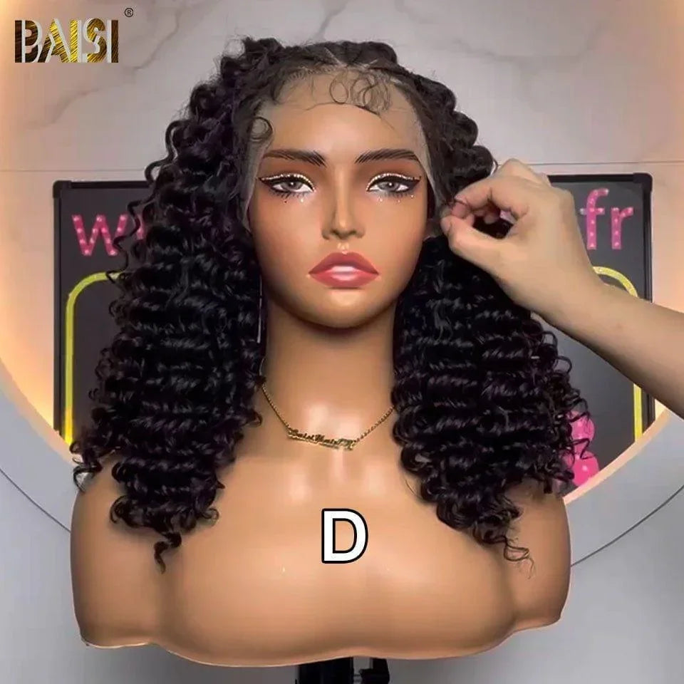 BAISI Cinco Perucas Diferentes Caixa Tranças Trança de Cabelo Sintético BS120