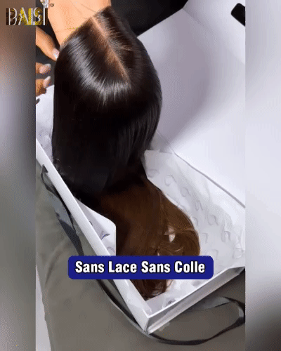 BAISI SDD BONE STRAIGHT 100% Vietnamese hair Pré-plucked lace invisible frontale pré-épillées résultat impeccable 13x4 Frontal Perruque Lisse en couleur #1B4 Pré-plucked Pas Besoin de Colle en 100% Raw Hair Lace déjà couper